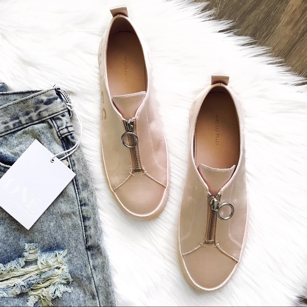 Avec Les Filles Ring Pull Sneakers